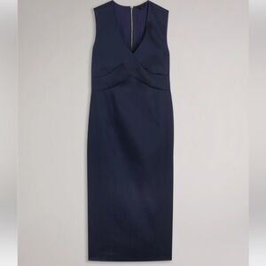 NWT Ted Baker Salian Midi Dress